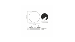 Downlight Frameless 24W Round Neutral